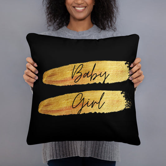 Baby Girl-Basic Pillow