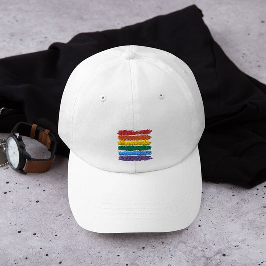 Rainbow- Dad hat