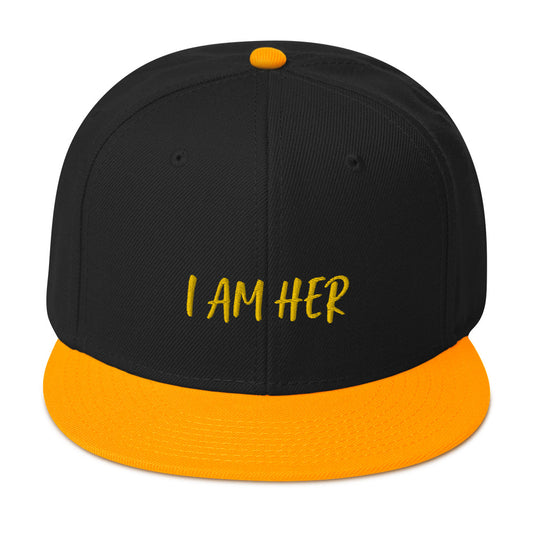 I AM HER-Snapback Hat