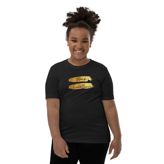 black excellence-Youth Short Sleeve T-Shirt